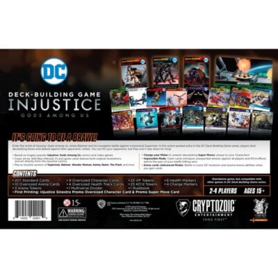 DC Comics Deck Building Game: Injustice Gods Among Us (Ing) - Cryptozoic Games - Imagen 3