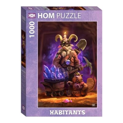 Puzzle - Habitants: Recolectores de Gemas - HOM