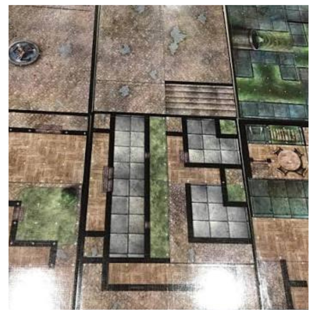 DnD Dungeon Tiles Reincarnated - City - Wizards of the Coast - Imagen 2