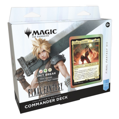 MTG: Universes Beyond: Final Fantasy: Commander Collector Deck Limit Break (RGW) - Wizards of the Coast