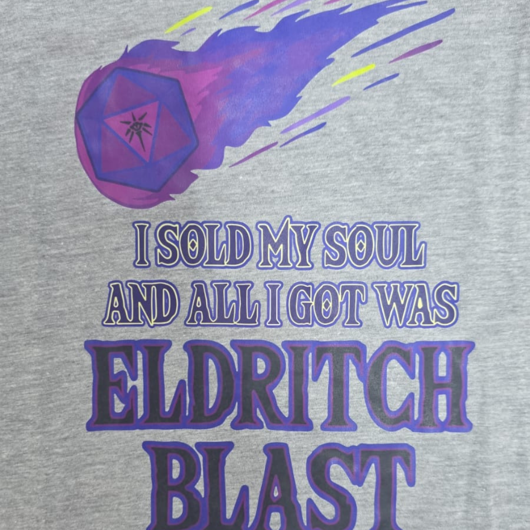 Prendas - Eldritch Blast (Gris) - D&D Theory