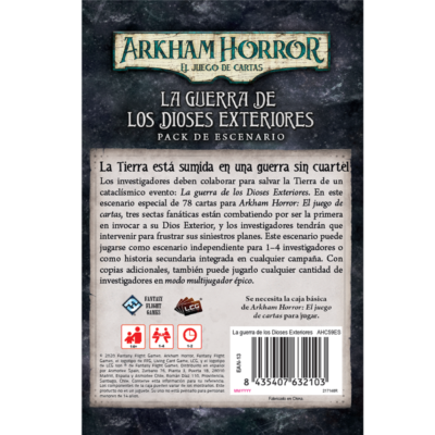 Arkham Horror LCG: Scenario Pack: La Guerra de los Dioses Exteriores - Fantasy Flight - Imagen 2