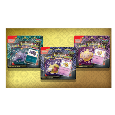 Pokémon TCG: Paldean Fates Tech Sticker Collection