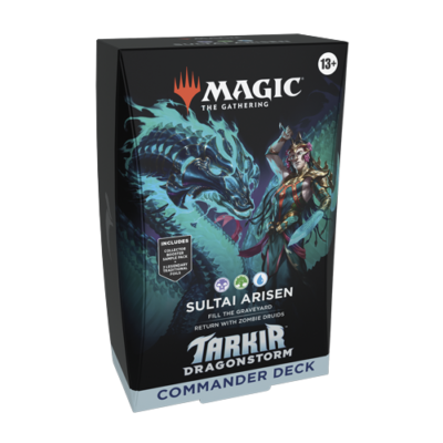 MTG: Tarkir Dragonstorm: Commander Deck Sultai Arisen (BGU) – Wizards of the Coast