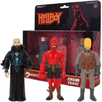 Super 7 Hellboy Reaction Action Figures 3 Pack B