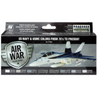 Paint - Model Air Set: Us Navy & Usmc From 70s To Present - Vallejo