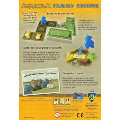 Agricola Edición Familiar - Lookout Games - Imagen 2