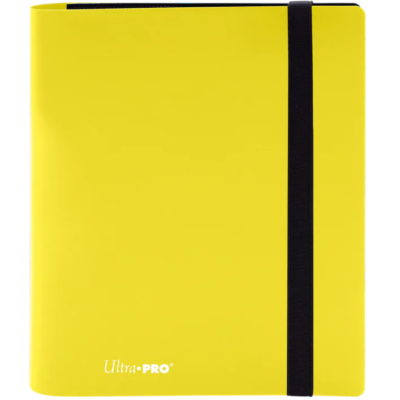 Binder Eclipse Portfolios: 480 cartas Lemon Yellow - Ultra Pro