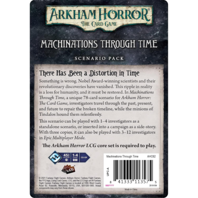Arkham Horror LCG: Scenario Pack: Machinations Through Time - Fantasy Flight - Imagen 2