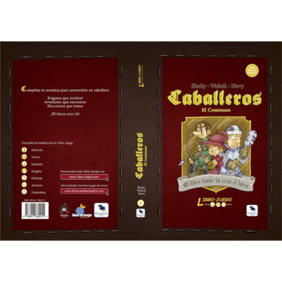 Caballeros El Comienzo - Libro Juego (2) - MasQueOca - Imagen 2