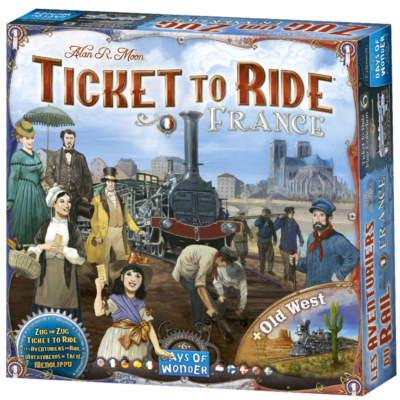 Aventureros Al Tren Francia - Viejo Oeste (Ing) - Days Of Wonder