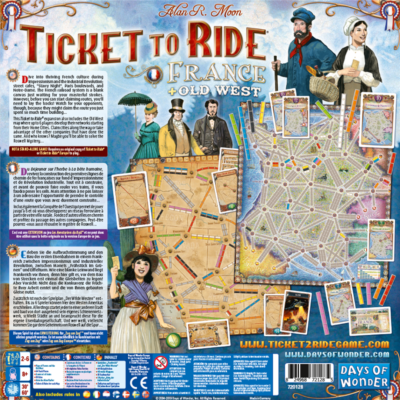 Aventureros Al Tren Francia - Viejo Oeste (Ing) - Days Of Wonder - Imagen 2