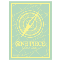 One Piece TCG: Official Sleeves 9: Compass Green & Yellow - Bandai