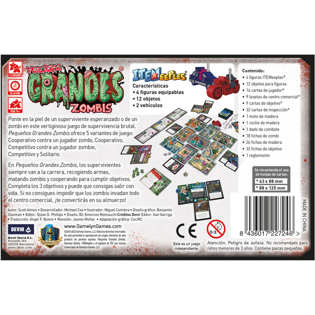 Pequeños Grandes Zombies - Devir - Imagen 2