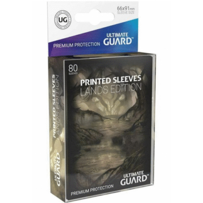 Fundas Printed Sleeves Lands Edition: Swamp (80ct) Standard - Ultimate Guard