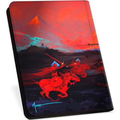 Binder Zipfolio 360 18-Pocket-Xenoskin Zippered: Crowned With Fire - Ultimate Guard - Imagen 2