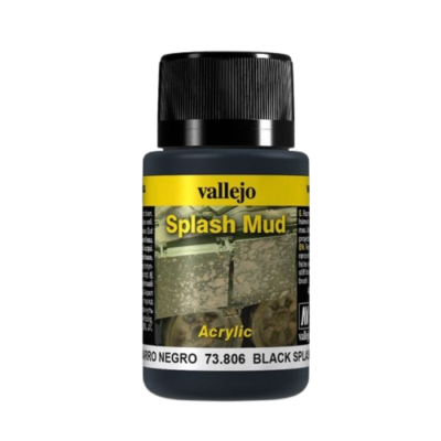 Paint - WE Acrylic: Barro Negro (Black Splash Mud) 40ml - Vallejo