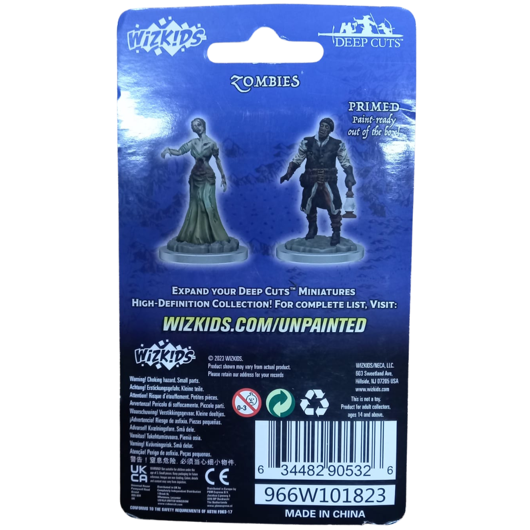 Mini Deep Cuts Miniatures: Zombies - Wizkids - Imagen 2